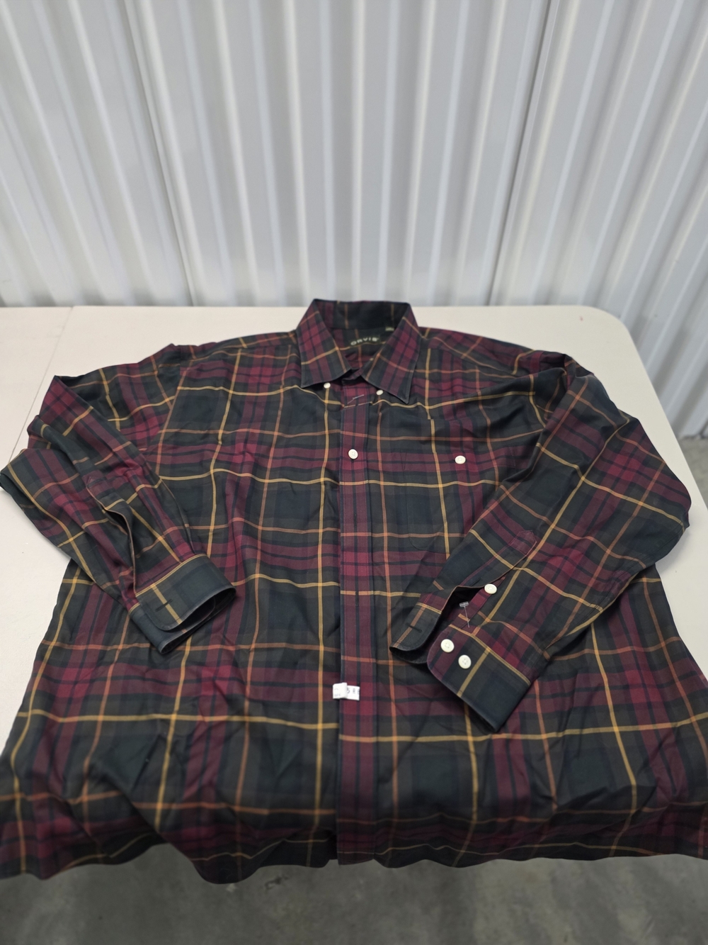 Orvis Button Down Shirt Men's Size XXL